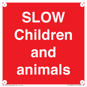 SLOW Children and animals